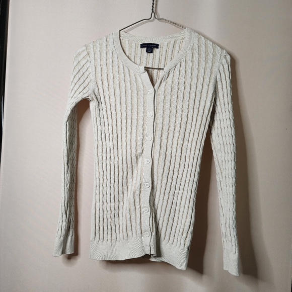 100% cotton Tommy Hilfiger cardigan, sweater, button up, knitted sweater - Picture 1 of 8